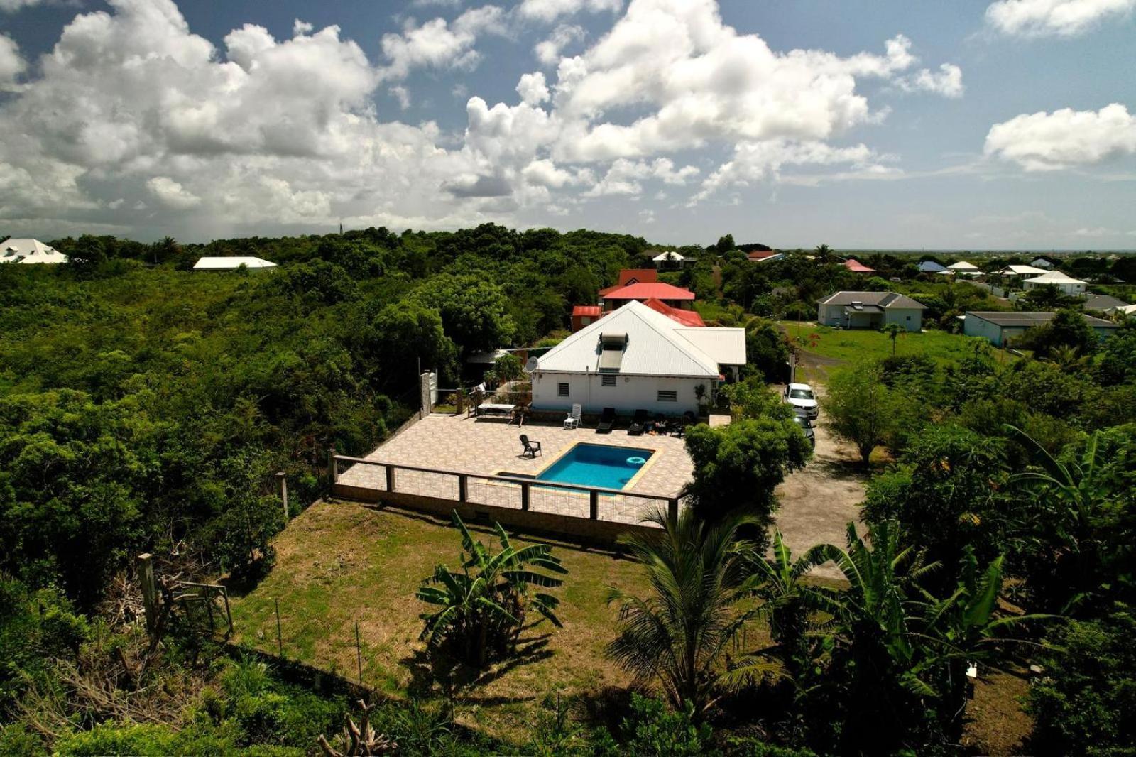 "Le Champs" Des Oiseaux Villa Anse-Bertrand Exterior photo